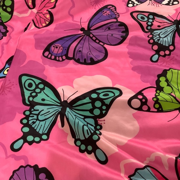 NEW: Shein  pink butterflies nightie fits XXL 42-43 bust - Picture 8 of 8